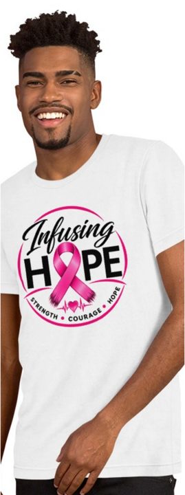 Infusing Hope Breast Cancer Awareness Tee (Unisex)