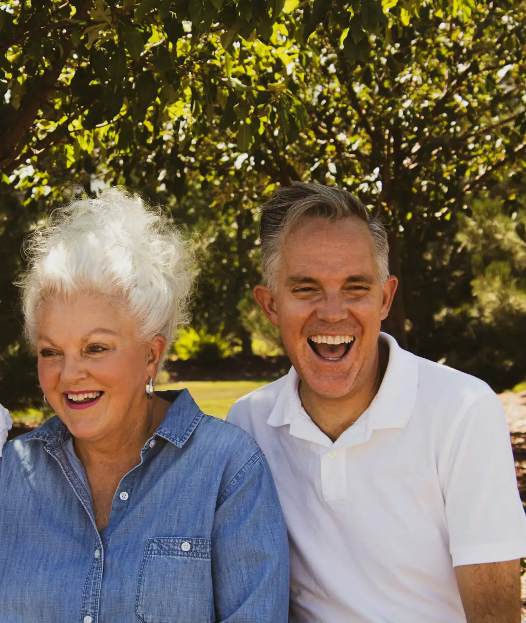 A smiling older man, healthy and active while aging with HIV