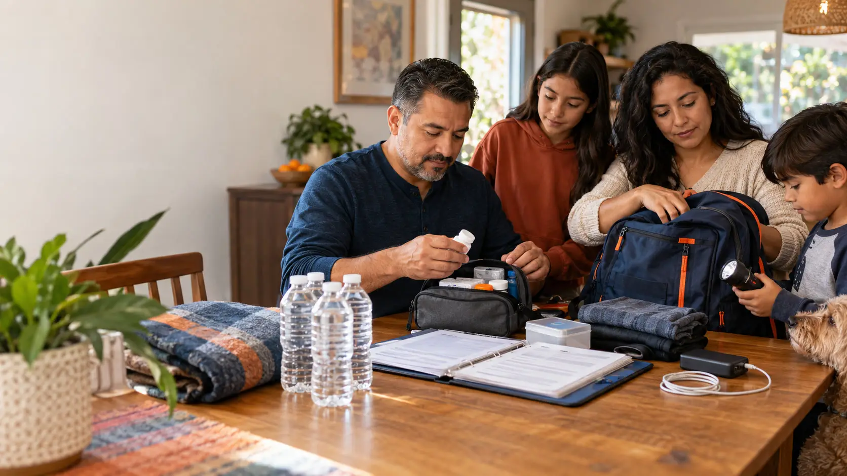 Keeping a portable emergency health summary ready